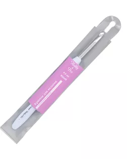 953450 Крючок для вязания с резиновой ручкой, 4,5 мм, Hobby&Pro арт. АРС-1884-1-АРС0001040926