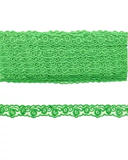 Кружево органза ш.2,3см (062 зеленый) арт. АРС-2770-1-АРС0001057623
