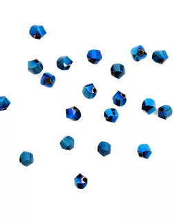 11331 Бусины стеклянные, 6 мм, упак./20 шт., Астра Premium (1-голубой) арт. АРС-2817-1-АРС0001058149