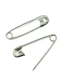 С-24 Булавки английские, никель, 22 мм, упак./1000 шт. арт. АРС-3345-1-АРС0001070018