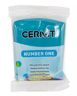 CE0900056 Пластика полимерная запекаемая 'Cernit № 1' 56-62 гр. (230 ярко-голубой) арт. АРС-4108-1-АРС0001080798