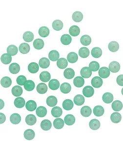 1301131 Бусины стеклянные 'Нефритовое кракле' 6мм, упак/59шт., 'Астра' (2) арт. АРС-5553-1-АРС0001107025