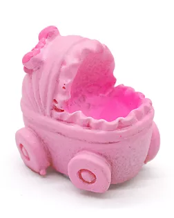 Декоративный стикер Коляска керамическая 25 мм (розовый) арт. АРС-5614-1-АРС0001108018 Декоративный стикер Коляска керамическая 25 мм (розовый) арт. АРС-5614-1-АРС0001108018