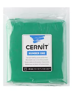 CE090025 Пластика полимерная запекаемая 'Cernit № 1' 250гр. (600 зеленый) арт. АРС-7426-1-АРС0001135996
