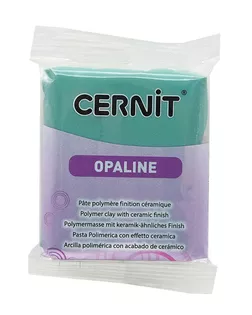 CE0880056 Пластика полимерная запекаемая 'Cernit OPALINE' 56 гр. (637 селадоновый зеленый) арт. АРС-9656-1-АРС0001169401