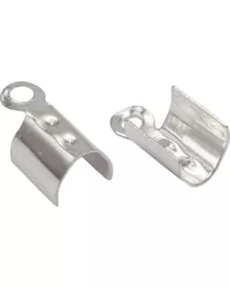 4AR221 Концевик для шнура, 20/упак, Астра (Серебро) арт. АРС-11794-1-АРС0001191320