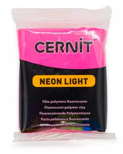 CE0930056 Пластика полимерная запекаемая 'Cernit 'NEON' неоновый 56 гр. (922 неон-розовый) арт. АРС-16739-1-АРС0000809804