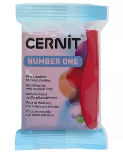 CE0900056 Пластика полимерная запекаемая 'Cernit № 1' 56-62 гр. (400 красный) арт. АРС-23114-1-АРС0000814608
