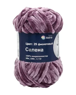 Пряжа Astra Premium 'Селена' 100гр. 68м (100% микрополиэстер) (29 фиолетовый) арт. АРС-26867-1-АРС0001184324