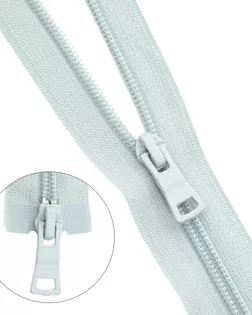 Молния витая Т7 2зам. 90см (154 бледно-серый) арт. АРС-30916-1-АРС0001004427