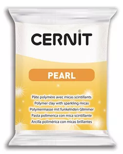 CE0860056 Пластика полимерная запекаемая 'Cernit PEARL' 56 гр (085 жемчужно-белый) арт. АРС-34304-1-АРС0001239673