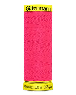 777000 Нить Maraflex для трикотажных материалов, 150м, 100% ПБТ, Gutermann (3837 неоновый розовый) арт. АРС-37968-1-АРС0001250050