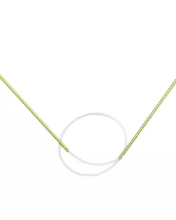 54003 Спицы вязальные круговые COLOUR 2,5 мм*40 см, серебристо-зеленый, алюм. PONY арт. АРС-38790-1-АРС0001236976