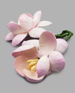 Купить Флористический декор Цветы сакуры, набор 4 шт, диам 3,5 см (SCB291202 нежно-розовые) арт. АРС-39967-1-АРС0001154233 оптом в Майкопе