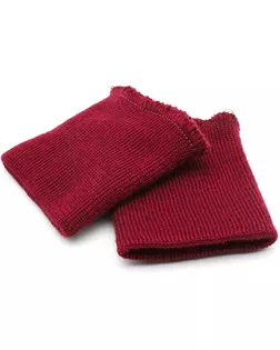 Манжет тонкий малый (30% шерсть, 70% акрил), 14 кл, 1*1, 7см*7см (774 георгин (тёмно-красный, бордовый)) арт. АРС-41946-1-АРС0001272319