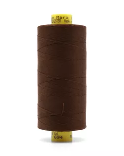 Нить Mara 120/1000м, 100% полиэстер, Gutermann 700207 (694 кофейный) арт. АРС-42148-1-АРС0001031896