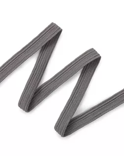 С1049 Тесьма эластичная 1см *(10м*10) цветная (св.серый) арт. АРС-42436-1-АРС0001091146