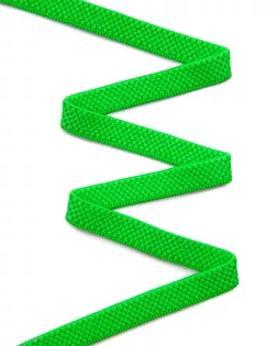Шнур эластичный плоский обувной 8мм*25м (L9915 зеленый неон) арт. АРС-42738-1-АРС0001274905