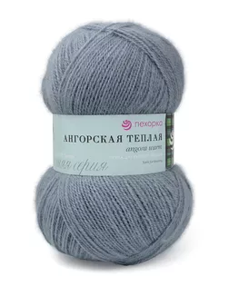 Пряжа Пехорка 'Ангорская тёплая' 100гр. 480м (40% шерсть, 60% акрил) (25 кристалл) арт. АРС-43848-1-АРС0001163493