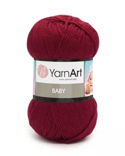 Пряжа YarnArt 'Baby' 50гр 150м (100% акрил) (3024 красный) арт. АРС-43956-1-АРС0001210502