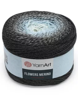 Пряжа YarnArt 'Flowers Merino' 225гр 590м (25% шерсть, 75% акрил) (550 секционный) арт. АРС-44036-1-АРС0001225084