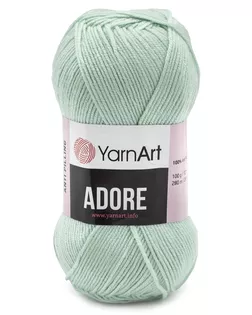 Пряжа YarnArt 'Adore' 100гр 280м (100% акрил с эффектом анти-пиллинга) (341 ментол) арт. АРС-44107-1-АРС0001233609