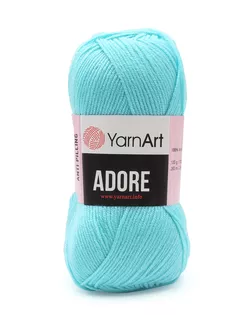 Пряжа YarnArt 'Adore' 100гр 280м (100% акрил с эффектом анти-пиллинга) (342 светло-бирюзовый) арт. АРС-44111-1-АРС0001233645