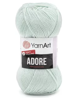 Пряжа YarnArt 'Adore' 100гр 280м (100% акрил с эффектом анти-пиллинга) (358 холодный мятный) арт. АРС-44112-1-АРС0001233646