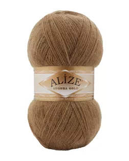 Пряжа ALIZE 'Angora Gold' 100гр. 550м (80%акр, 20%шерсть) ТУ (466 тёмно-бежевый) арт. АРС-44307-1-АРС0001249975