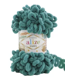 Пряжа Alize 'Puffy' 100г 9м (100% микрополиэстер) (847 изумруд) арт. АРС-44419-1-АРС0001265401