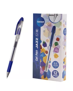 82073 Ручка гелевая синяя 'JAZZ' 0,5 мм арт. АРС-45258-1-АРС0001264905