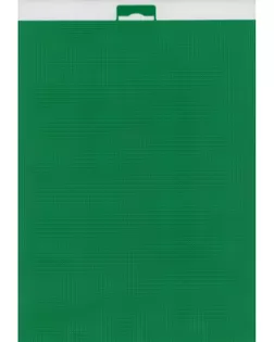 К-054 Канва пластиковая (зеленая) 21*28 см арт. АРС-45269-1-АРС0001271239