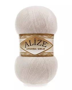 Пряжа ALIZE 'Angora Gold' 100гр. 550м (80%акр, 20%шерсть) ТУ (599 слоновая кость) арт. АРС-45891-1-АРС0001088185