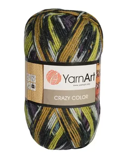 Пряжа YarnArt 'Crazy color' 100гр 260м (25% шерсть,75% акрил) (170 секционный) арт. АРС-46298-1-АРС0001139277