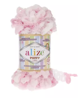 Пряжа Alize 'Puffy Color' 100г 9м (100% микрополиэстер) (5863 секционный) арт. АРС-46353-1-АРС0001146428