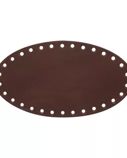 Дно для сумки кожаное 22см*12,2см,толщ.3,5-4мм,дизайн № 504, 100% кожа (72 светло-коричневый) 1шт арт. АРС-46827-1-АРС0001204966