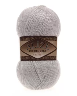 Пряжа Alize 'Angora Gold Simli' 100гр. 500м. (20% шерсть, 5% металлик, 75% акрил) (168 белая зима) арт. АРС-46869-1-АРС0001206544 Пряжа Alize 'Angora Gold Simli' 100гр. 500м. (20% шерсть, 5% металлик, 75% акрил) (168 белая зима) арт. АРС-46869-1-АРС0001206544