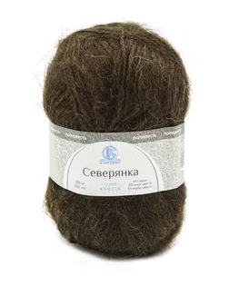 Пряжа Камтекс 'Северянка' 100гр. 150м. (30% шерсть, 5% верблюжья шерсть, 65% акрил) (063 шоколад) арт. АРС-47211-1-АРС0001223812