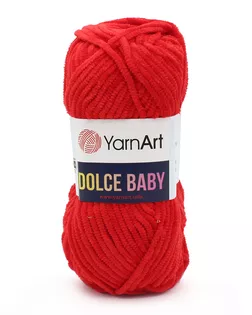 Пряжа YarnArt 'Dolce Baby' 50гр 85м (100% микрополиэстер) (748 красный) арт. АРС-47290-1-АРС0001225067