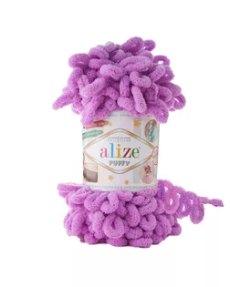 Пряжа Alize 'Puffy' 100г 9м (100% микрополиэстер) (378 орхидея) арт. АРС-47381-1-АРС0001226728