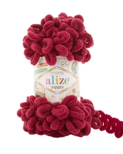 Пряжа Alize 'Puffy' 100г 9м (100% микрополиэстер) (107 фуксия) арт. АРС-47385-1-АРС0001226733