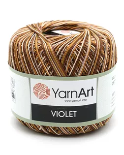 Пряжа YarnArt 'Violet Melange' 50гр 282м (100% мерсеризированный хлопок) (506 меланж) арт. АРС-47907-1-АРС0001234292