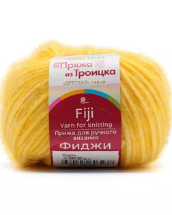 Пряжа из Троицка 'Фиджи' 50гр. 95м. (20% мериносовая шерсть, 60% хлопок, 20% акрил) (12 желток) арт. АРС-48843-1-АРС0001254633