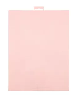 К-055 Канва пластиковая (розовая) 21*28 см арт. АРС-49469-1-АРС0001274431