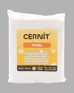 CE0860250 Пластика полимерная запекаемая 'Cernit PEARL' 250 гр (085 жемчужно-белый) арт. АРС-49811-1-АРС0001278677