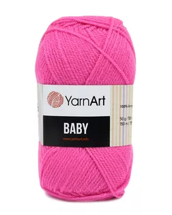 Пряжа YarnArt 'Baby' 50гр 150м (100% акрил) (174 мальва) арт. АРС-50014-1-АРС0000813875 Пряжа YarnArt 'Baby' 50гр 150м (100% акрил) (174 мальва) арт. АРС-50014-1-АРС0000813875