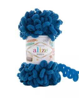 Пряжа Alize 'Puffy' 100г 9м (100% микрополиэстер) (646 петроль) арт. АРС-51627-1-АРС0001226730