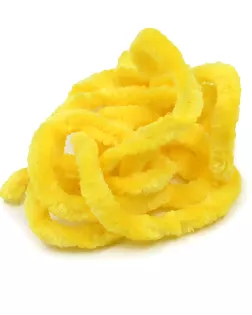 Синель для брошей 5мм*1м, микрополиэстер, Astra&Craft (желтый) арт. АРС-52403-1-АРС0001275248
