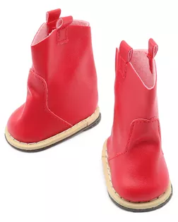 Купить Обувь SH-0013 Сапожки для кукол, 7,5см*8 см, 1 пара, Astra&Craft (красный) арт. АРС-53849-1-АРС0001278629 оптом в Череповце