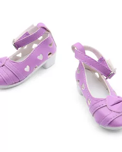 Купить Обувь SH-0046 Туфельки на каблучке, 1 пара, Astra&Craft (фиолетовый) арт. АРС-53851-1-АРС0001278631 оптом в Череповце
